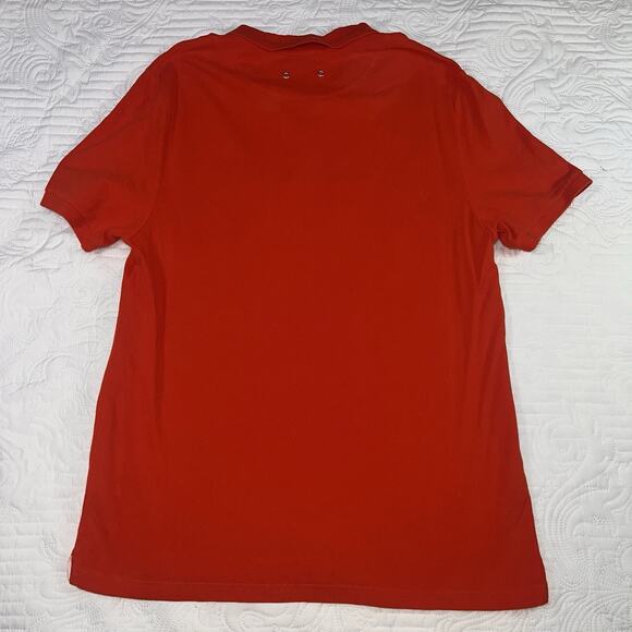 VILEBREQUIN Polo Shirt Men’s Size L Orange Short Sleeve Logo Preppy Athletic - Picture 13 of 16